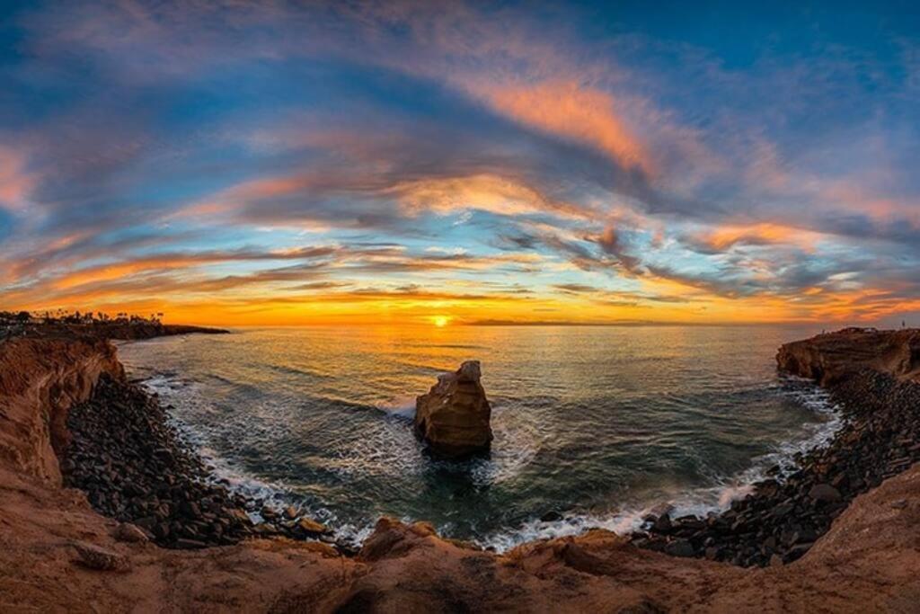 Lovely Ocean View Beach House 3Br Sleeps 9 San Diego Exterior foto